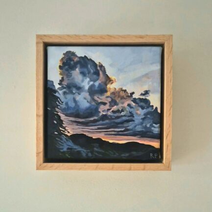 Backlit Sunset Clouds